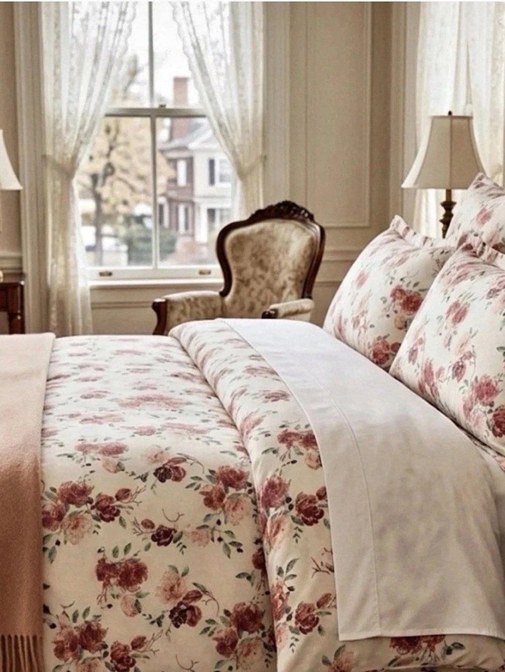 Lauren Ralph Lauren Spencer Floral Queen Sheet Set. NEW